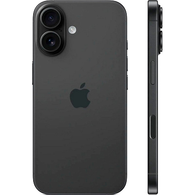 Смартфон Apple iPhone 16 Plus 128 ГБ чёрный
